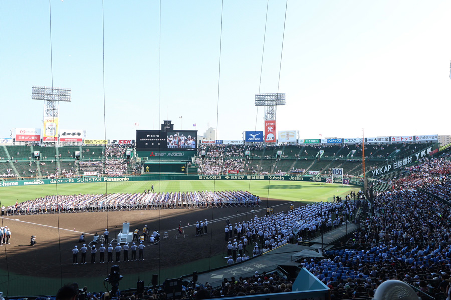 阪神甲子園球場【写真：加治屋友輝】