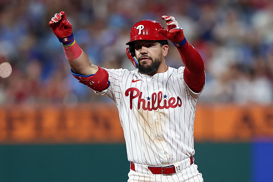 フィリーズのカイル・シュワーバー【写真：ロイター】