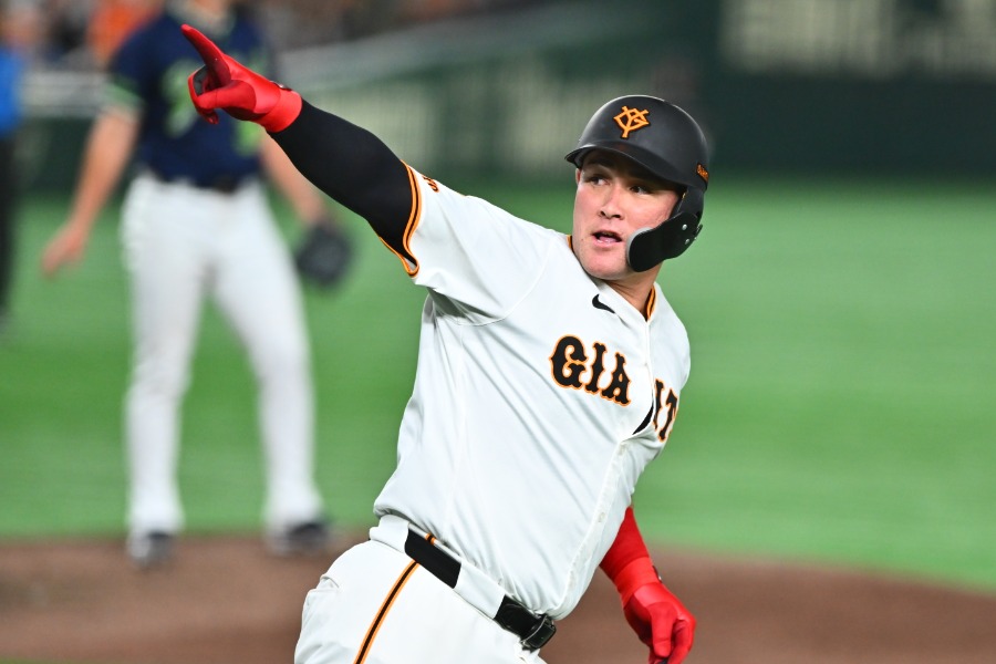 4号同点ソロを放ったリチャード【写真：古川剛伊】