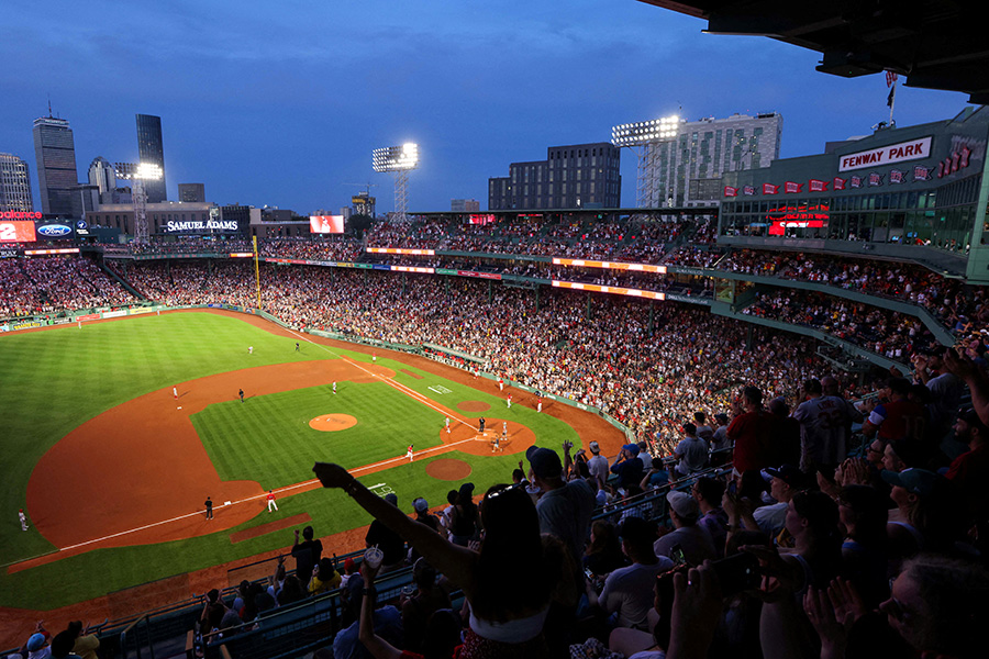 レッドソックスの本拠地、フェンウェイパーク（写真はイメージ）【写真：アフロ】