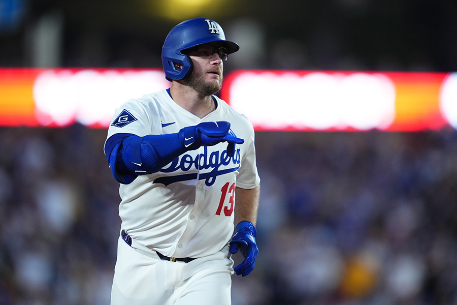 ドジャースのマックス・マンシー【写真：イワモトアキト】