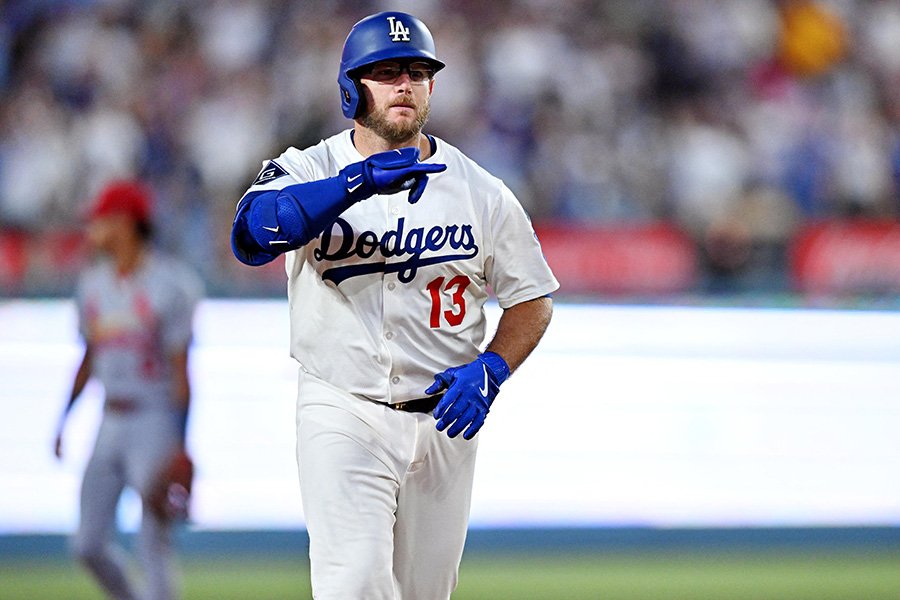 ドジャースのマックス・マンシー【写真：ロイター】