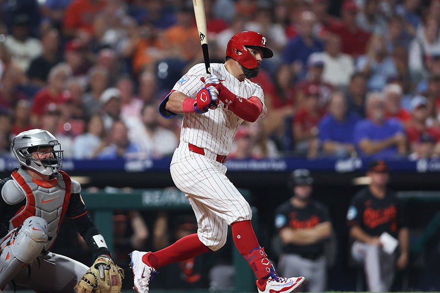 フィリーズのカイル・シュワーバー【写真：ロイター】