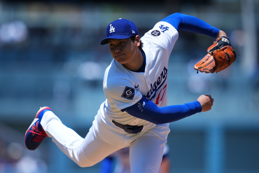 カージナルス戦に先発したドジャース・大谷翔平【写真：イワモトアキト】