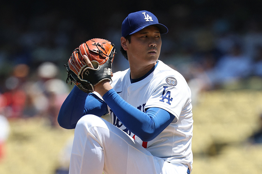 カージナルス戦に登板したドジャース・大谷翔平【写真:ロイター】