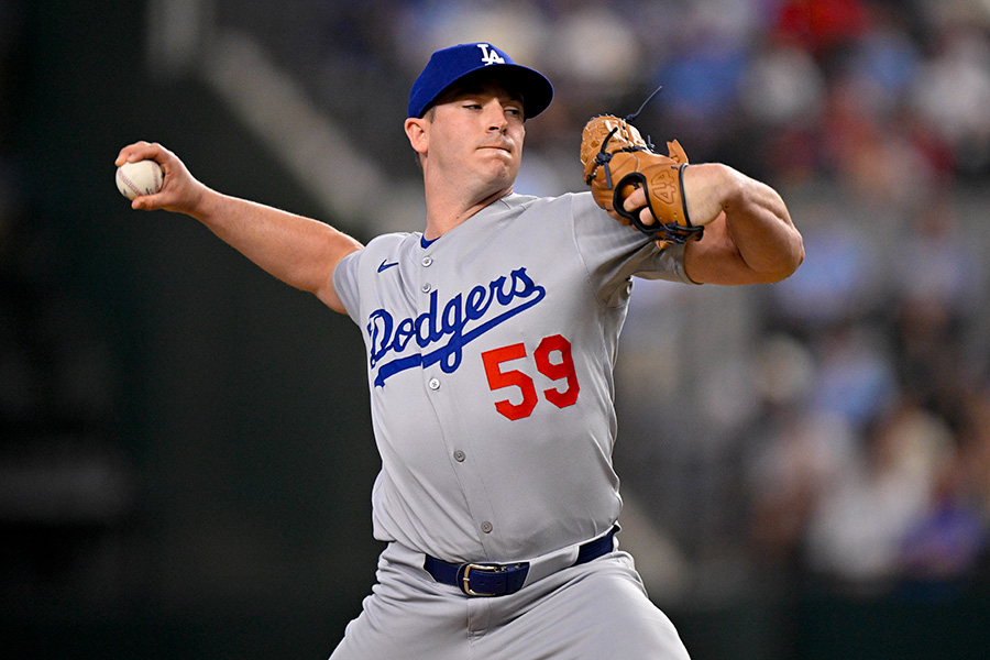 ドジャースのエバン・フィリップス【写真：アフロ】