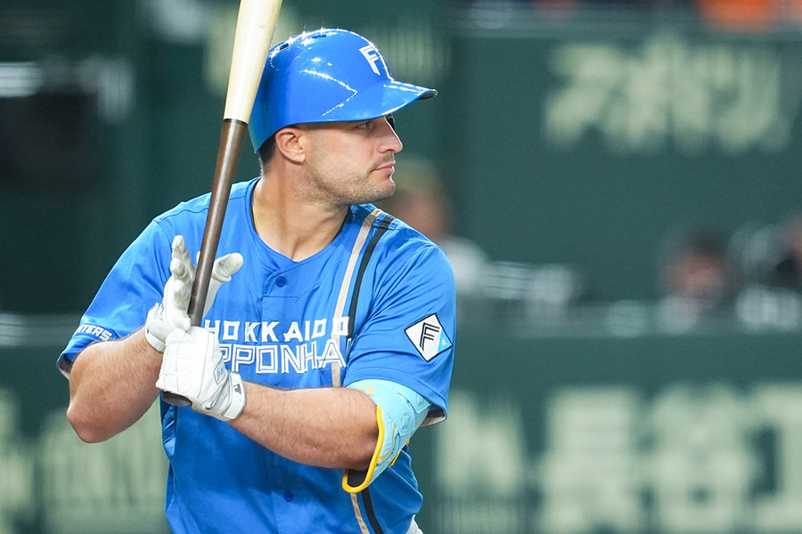 日本ハムのアリエル・マルティネス【写真：イワモトアキト】