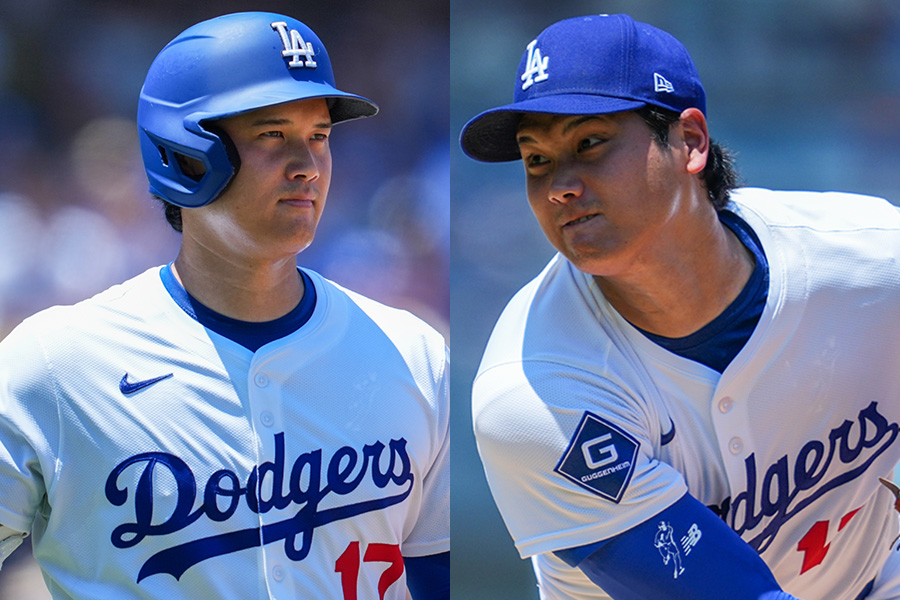 投打で活躍したドジャース・大谷翔平【写真：イワモトアキト】
