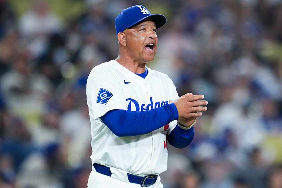 ドジャースのデーブ・ロバーツ監督【写真：イワモトアキト】