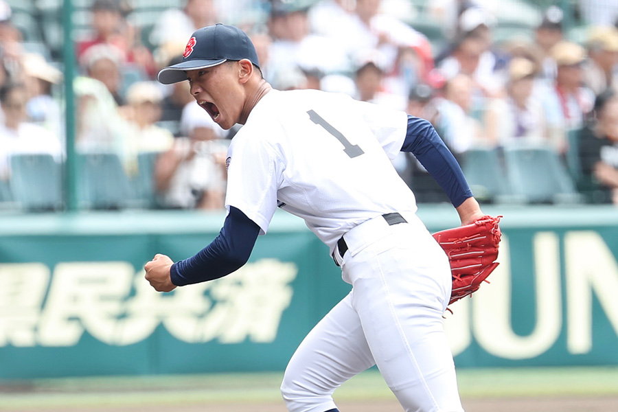 先発した聖隷クリストファー・高部陸【写真：加治屋友輝】
