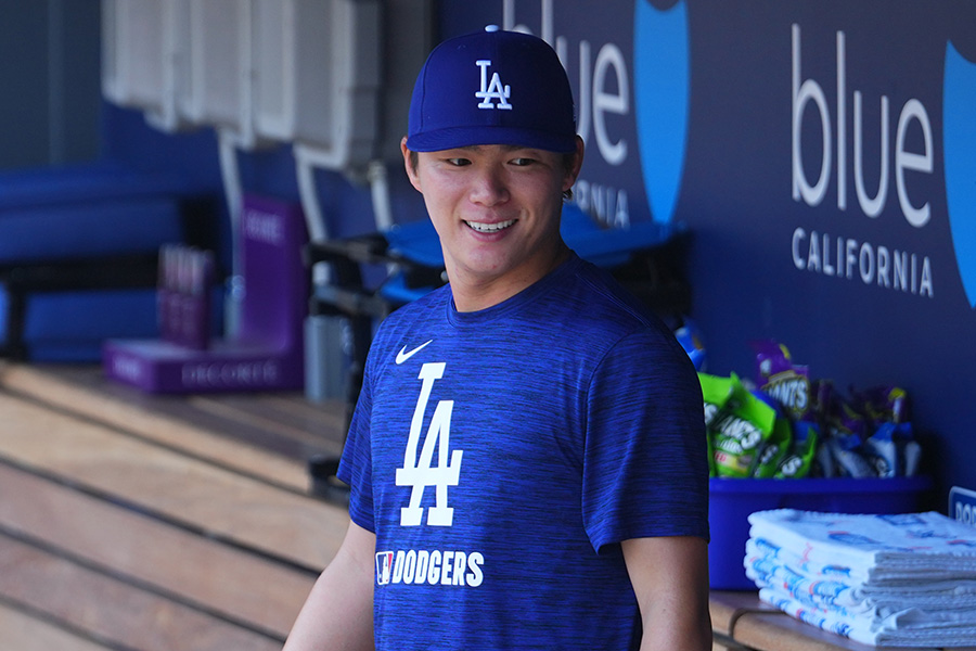 ドジャース・山本由伸【写真：イワモトアキト】