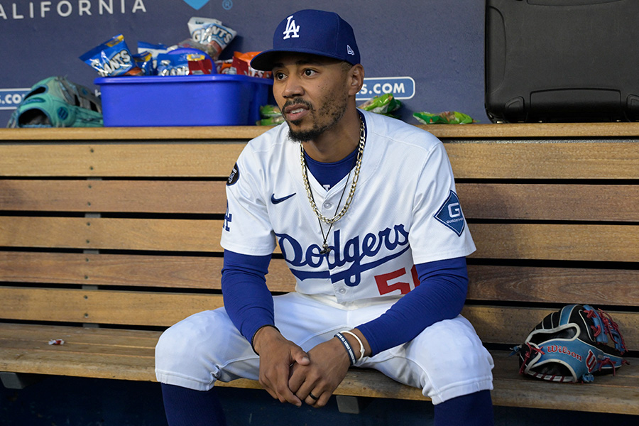 ドジャースのムーキー・ベッツ【写真：ロイター】
