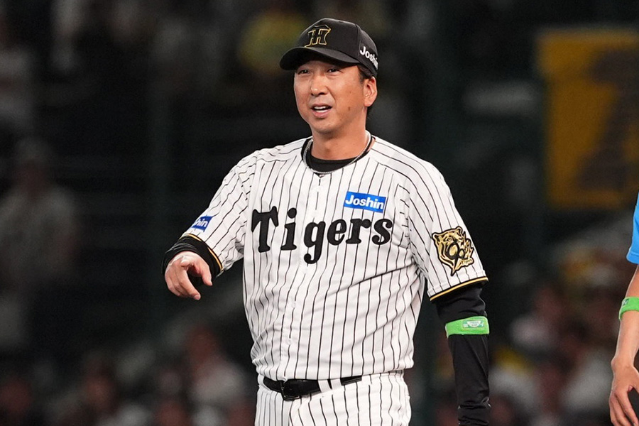 阪神・藤川球児監督【写真：小林靖】