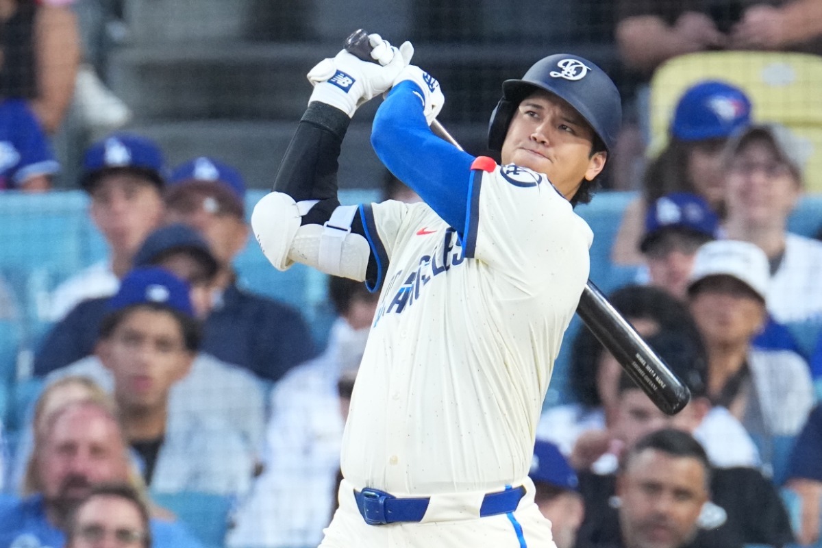 40号を放ったドジャース・大谷翔平【写真：イワモトアキト】