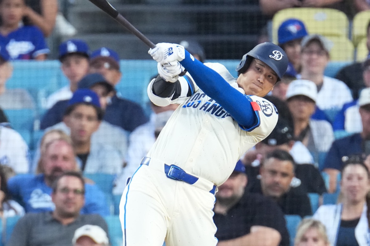 40号を放ったドジャース・大谷翔平【写真：イワモトアキト】