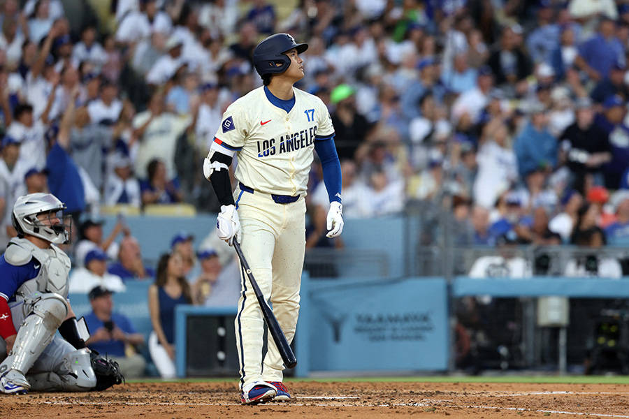 40号を放ったドジャース・大谷翔平【写真：ロイター】