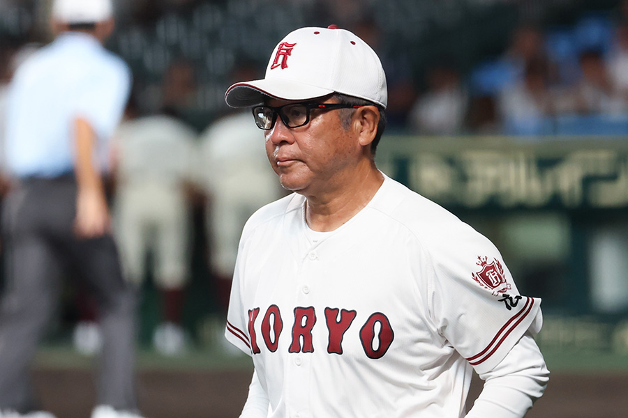 広陵・中井哲之監督【写真：加治屋友輝】