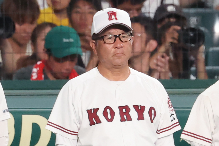 広陵・中井哲之監督【写真：加治屋友輝】