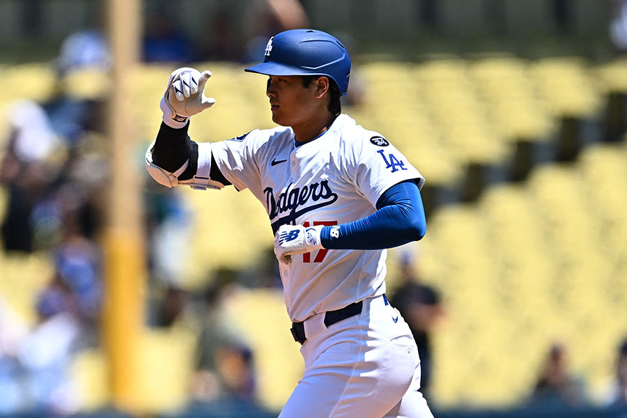 41号本塁打を放ったドジャース・大谷翔平【写真：ロイター】