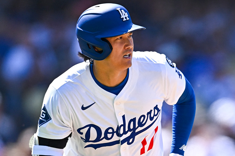 Bジェイズ戦に出場したドジャース・大谷翔平【写真:ロイター】