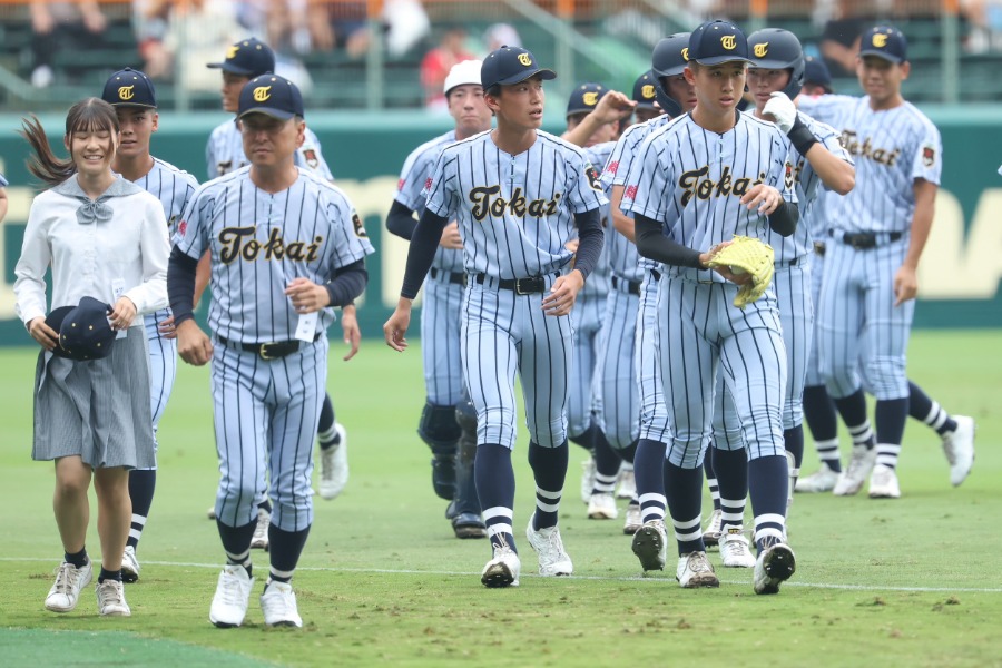 東海大熊本星翔ナイン【写真：加治屋友輝】