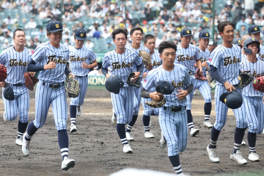 東海大熊本星翔ナイン【写真：加治屋友輝】