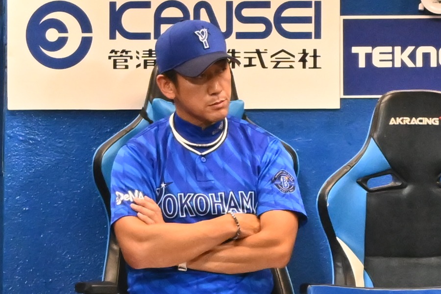 DeNA・三浦大輔監督【写真：古川剛伊】