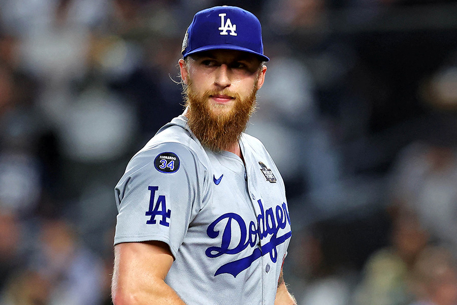 ドジャースのマイケル・コペック【写真：アフロ】