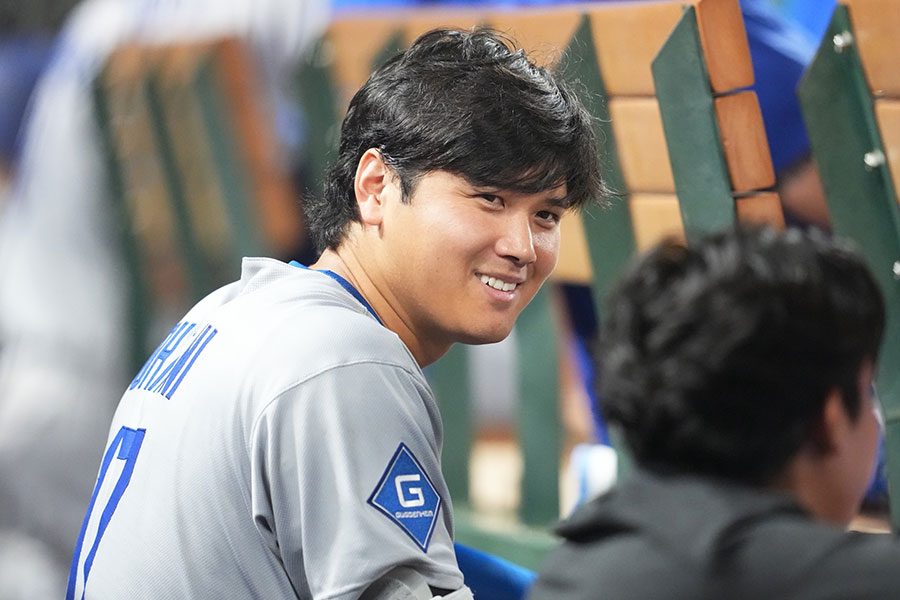 ドジャース・大谷翔平【写真：イワモトアキト】