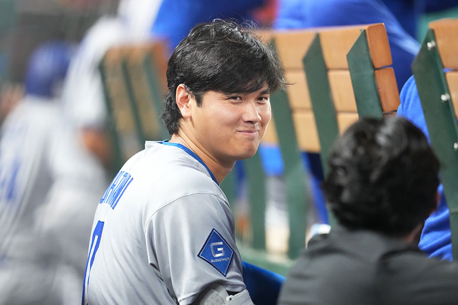 ドジャース・大谷翔平【写真：イワモトアキト】