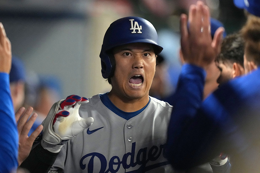 42号本塁打を放ったドジャース・大谷翔平【写真：ロイター】