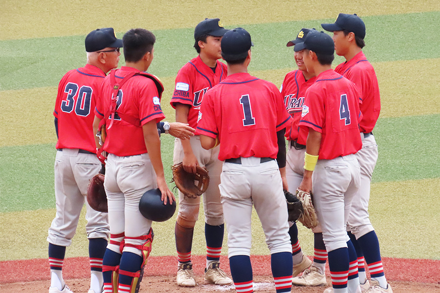 リトルシニア日本選手権でベスト4入りした浦安シニア【写真：片倉尚文】