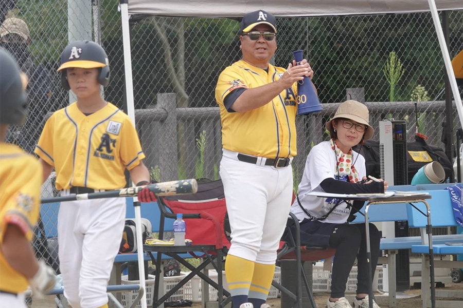 オール富山JBCの島村伸司監督【写真：橋本健吾】