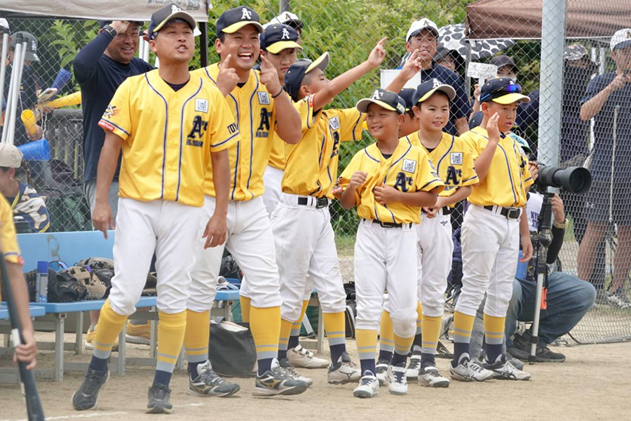 ミズノベースボールドリームカップに出場した「オール富山JBC」【写真：橋本健吾】