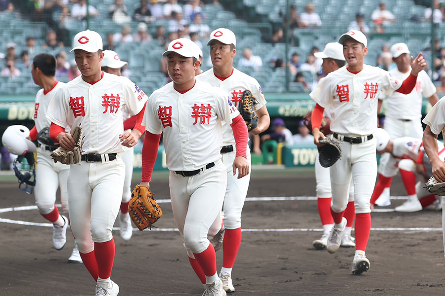智弁和歌山ナイン【写真：加治屋友輝】