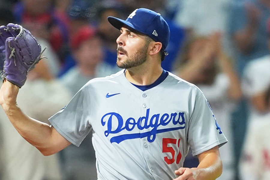 ドジャースのアレックス・ベシア【写真：イワモトアキト】
