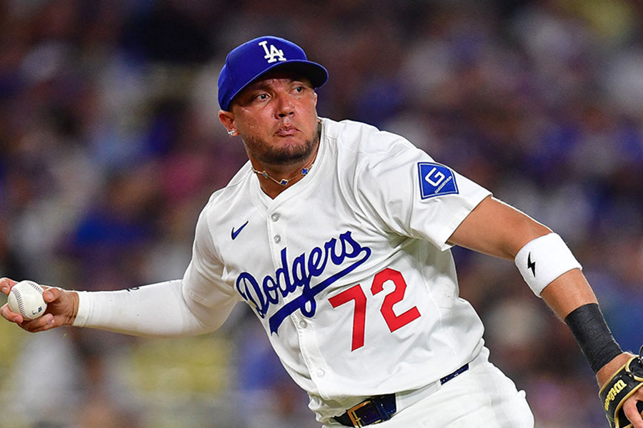 ドジャースのミゲル・ロハス【写真：ロイター】