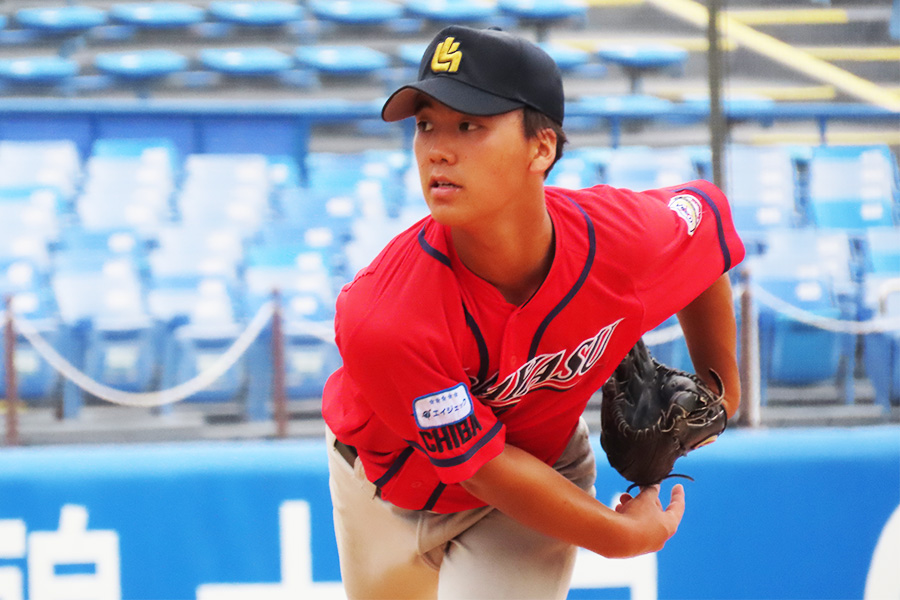 浦安シニアの皆川将大【写真：片倉尚文】