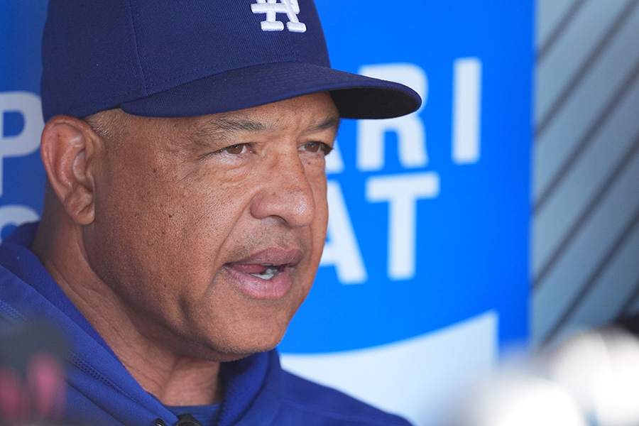 ドジャースのデーブ・ロバーツ監督【写真：イワモトアキト】