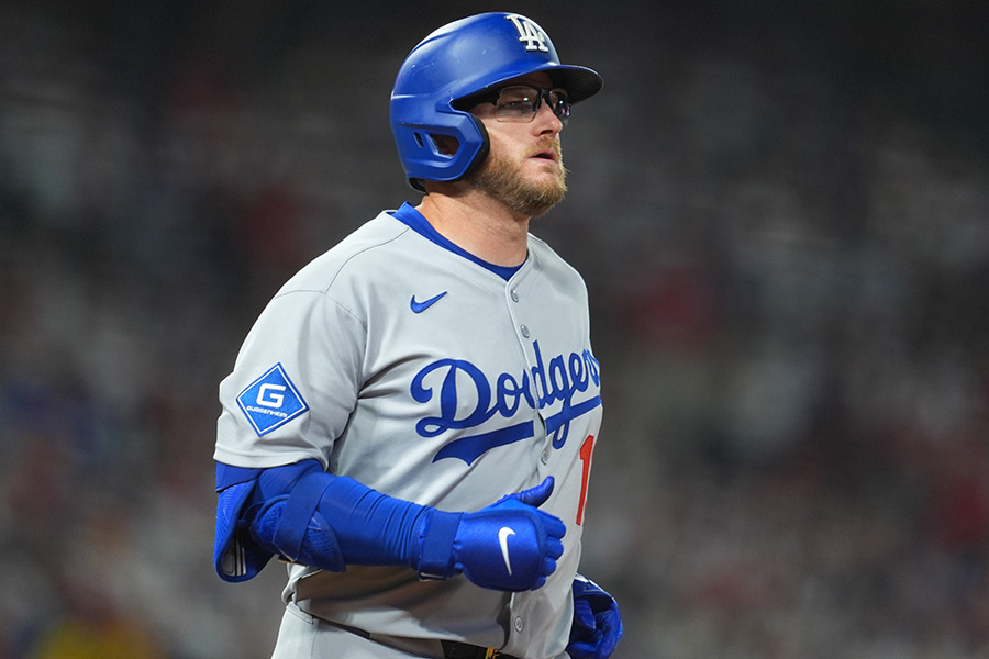 ドジャースのマックス・マンシー【写真：イワモトアキト】