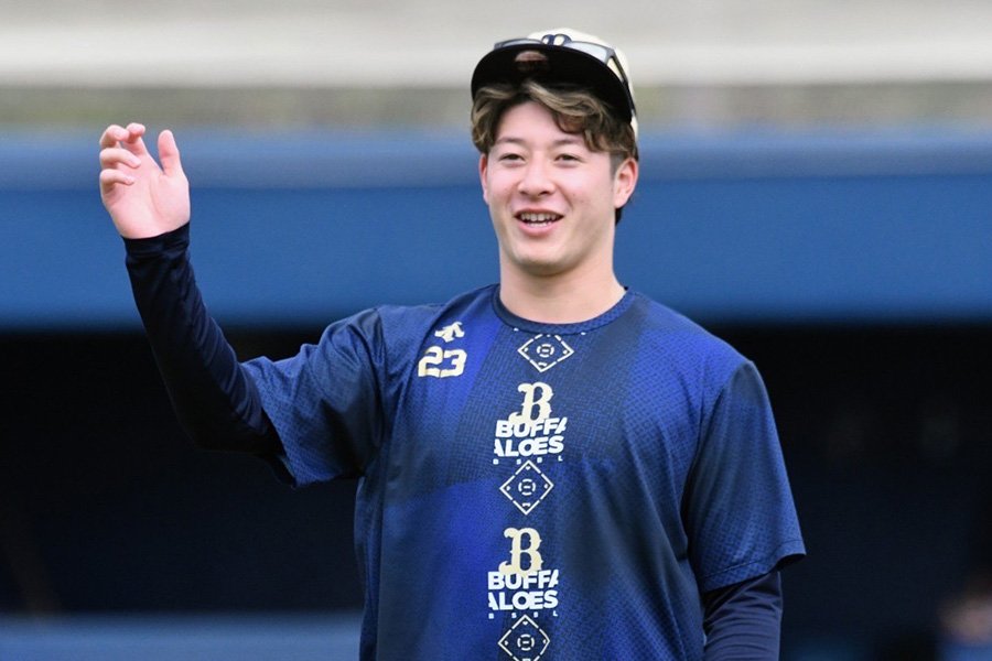 オリックス・吉田輝星【写真：北野正樹】