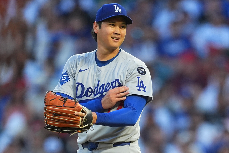 ドジャース・大谷翔平【写真：イワモトアキト】