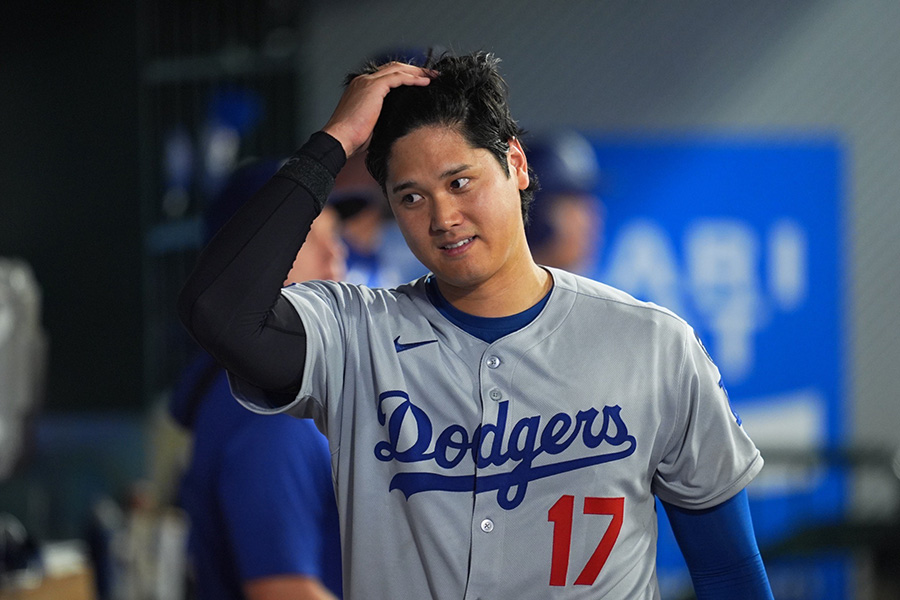 ドジャース・大谷翔平【写真：イワモトアキト】