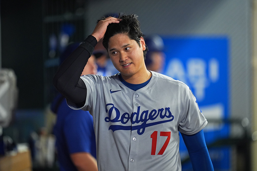 ドジャース・大谷翔平【写真：イワモトアキト】