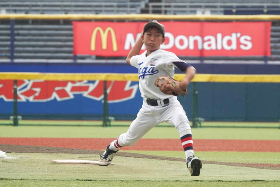 多賀少年野球クラブは東16丁目フリッパーズに勝利【写真：橋本健吾】