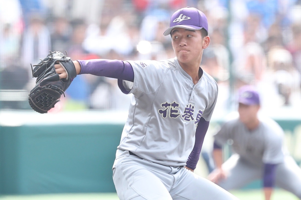 花巻東・萬谷堅心【写真:加治屋友輝】