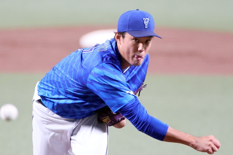 中日戦に先発したDeNA・藤浪晋太郎【写真提供：産経新聞社】