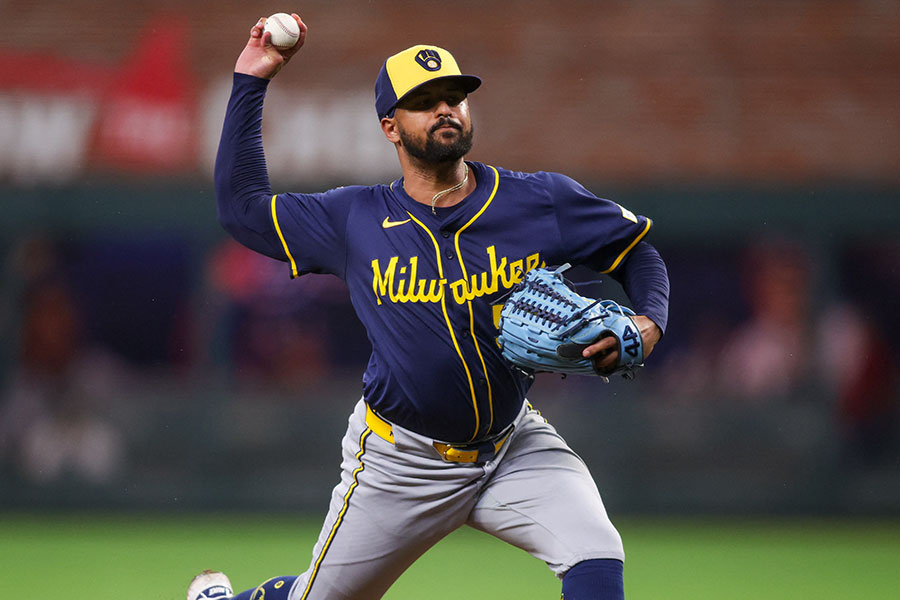 ブルワーズのグラント・アンダーソン【写真：ロイター】