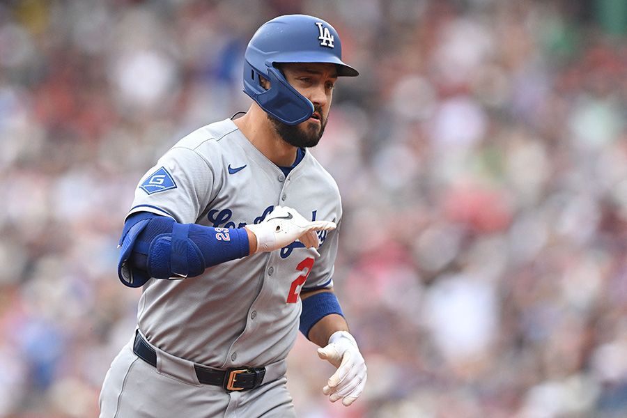 ドジャースのマイケル・コンフォート【写真：ロイター】