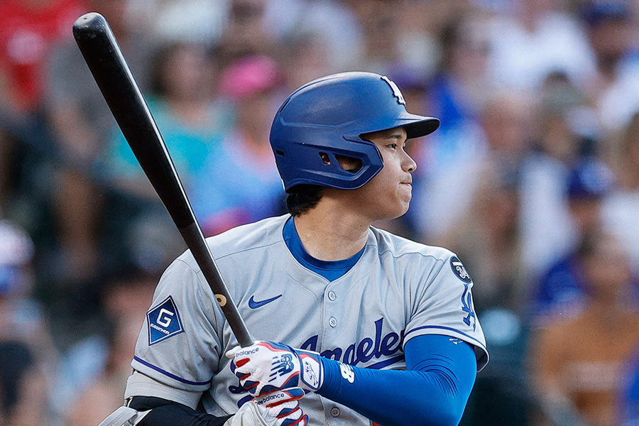 ロッキーズ戦に出場したドジャース・大谷翔平【写真：ロイター】